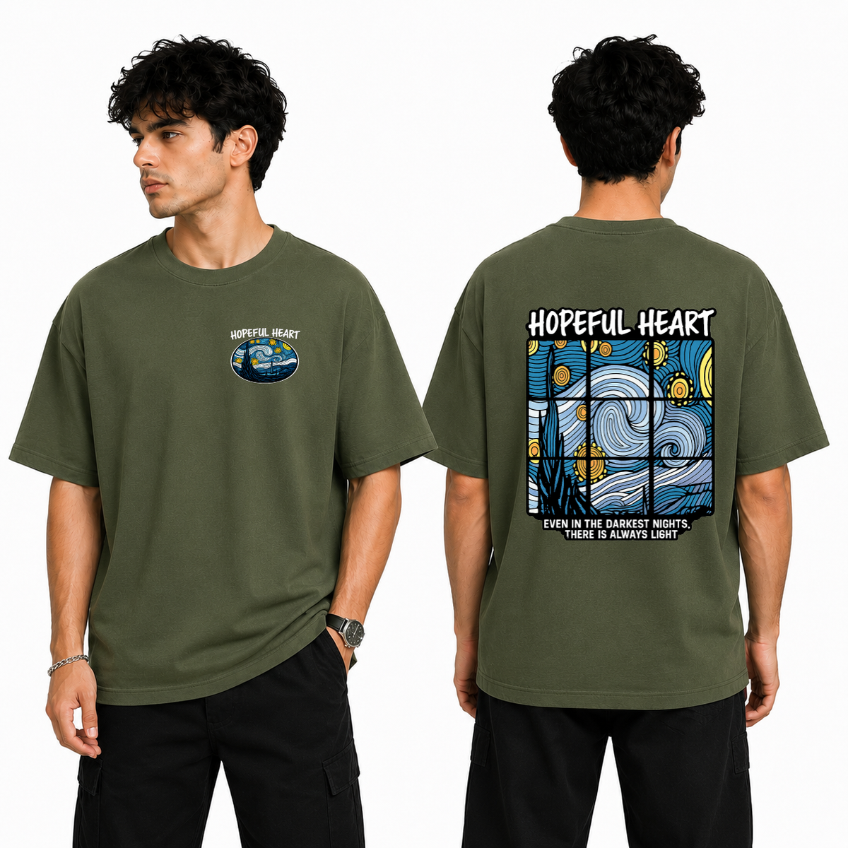 BestyPop Men’s Oversized T-Shirt