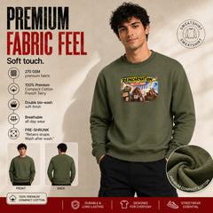 Freethinker | Arif  Men's Reincarnation Sweatshirt full sleeve - (270 GSM, unbrushed)