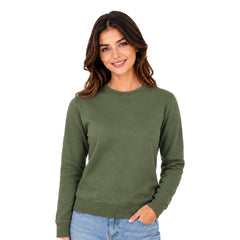 BestyPop Women’s Plain Round Neck Sweatshirt