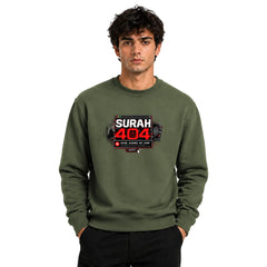 Freethinker | Arif  Men's Surah 404 Sweatshirt full sleeve - (270 GSM, unbrushed)