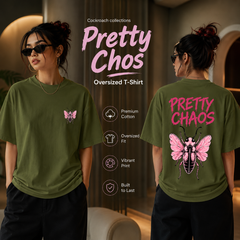 BestyPop Women’s Oversized T-Shirt - Pretty Chaos