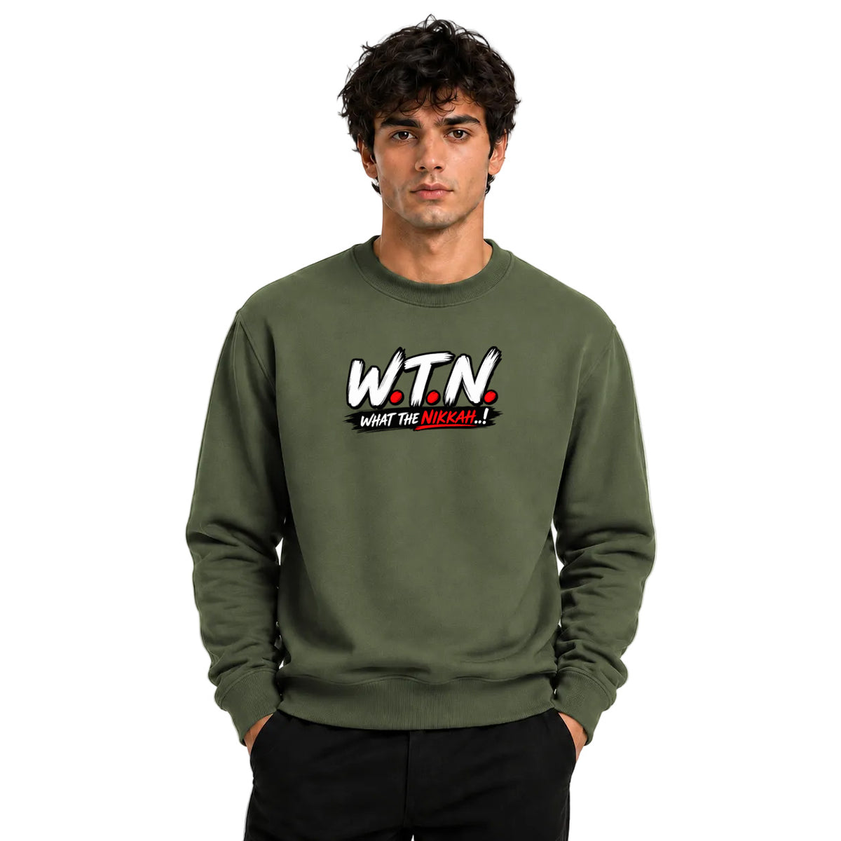 Freethinker | Arif  Men's WTN Sweatshirt full sleeve - (270 GSM, unbrushed)