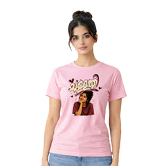Bestypop Women's Crew Neck t-shirt - ചുള്ളത്തി(170 GSM single jersey)