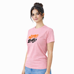 Bestypop Women's Crew Neck t-shirt - എന്താ ഇഷ്ട്ടാ(170 GSM single jersey)