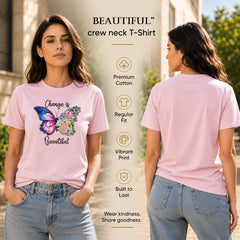 Bestypop Women's Crew Neck t-shirt