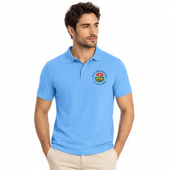 SACC St. Joseph Prayer Group Men Polo – Luke 1:37 T-Shirt (250 GSM)