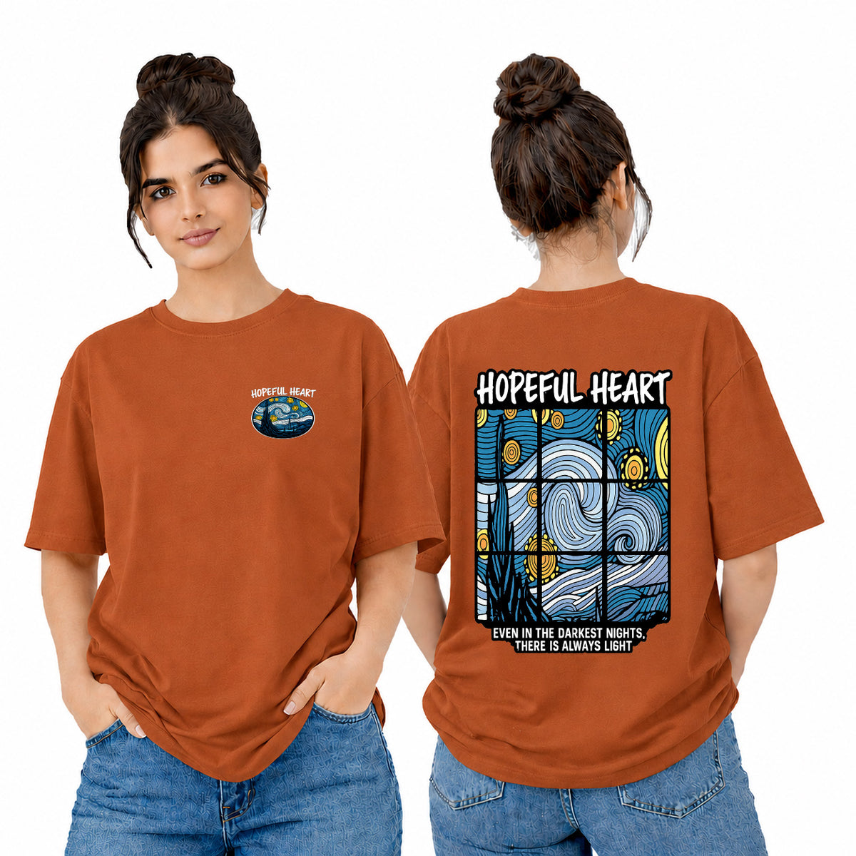 Bestypop Women’s Oversized Graphic T-Shirt