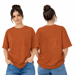 BestyPop Women’s Oversized Plain T-Shirt
