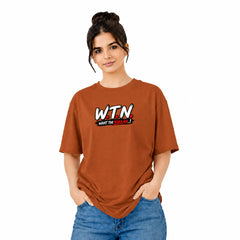 Freethinker | Arif Women's Crew neck Oversized T-Shirt - (225 GSM heavyweight fabric)