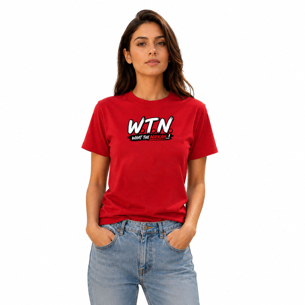 Freethinker | Arif Women's WTN  Crew Neck T-Shirt - (170 GSM single jersey)