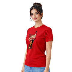 Bestypop Women's Crew Neck t-shirt - ചുള്ളത്തി(170 GSM single jersey)