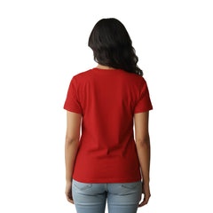 BestyPop Women’s Graphic Print Round Neck T-Shirt- Jai Shree Ram (170 GSM single jersey)