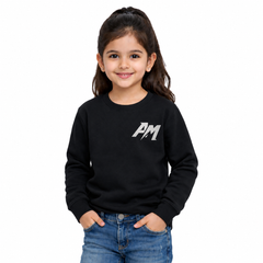 BestyPop Girl’s Graphic Print Round Neck Sweatshirt - AM Designs