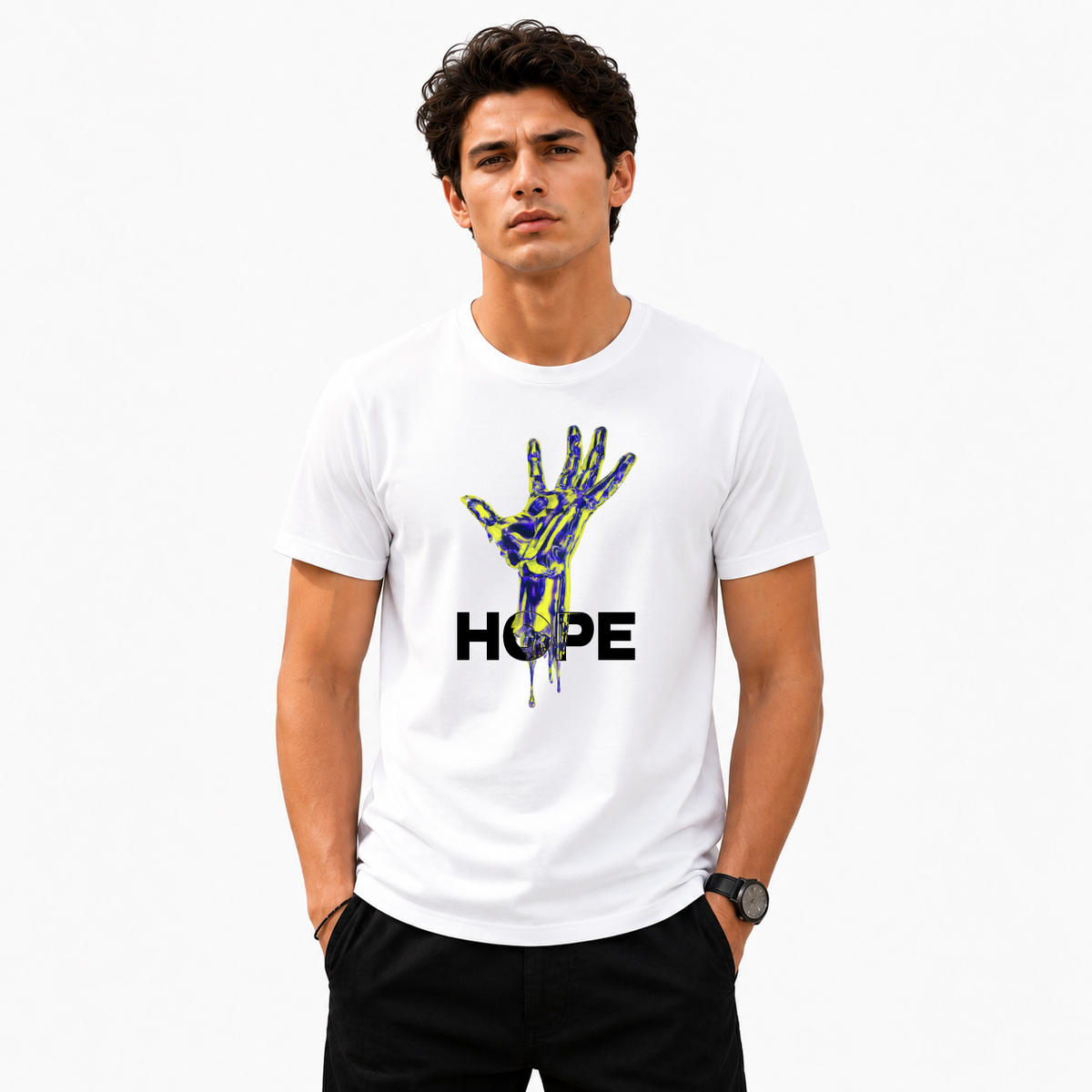 Bestypop Men's Crew Neck t-shirt
