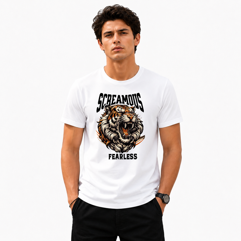 Bestypop Men's Crew Neck t-shirt