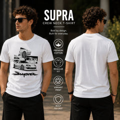 Bestypop Men's Crew Neck t-shirt - Supra (170 GSM single jersey)