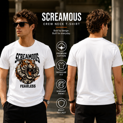Bestypop Men's Crew Neck t-shirt
