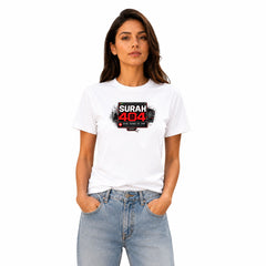 Freethinker | Arif Women's Surah 404 Crew Neck T-Shirt - (170 GSM single jersey)