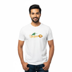 BestyPop Men’s Graphic Print Round Neck T-Shirt- Murugan (170 GSM single jersey)