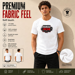Freethinker | Arif Men's Surah 404 Crew Neck T-Shirt - (170 GSM single jersey)