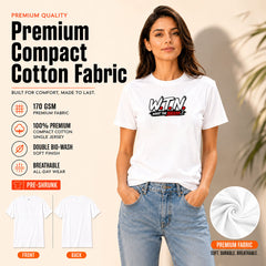 Freethinker | Arif Women's WTN  Crew Neck T-Shirt - (170 GSM single jersey)