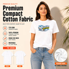 Freethinker | Arif Women's Placebo Neck T-Shirt - (170 GSM single jersey)