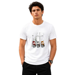 Faith Hope Love Snowmen – White