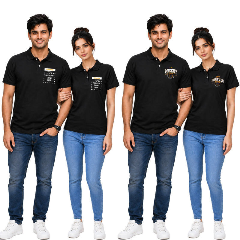 Bestypop Unisex Mars polo T-shirt – Customize