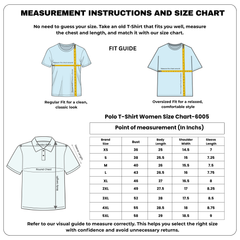 SACC St. Joseph Prayer Group Women Polo – Luke 1:37 T-Shirt (250 GSM)