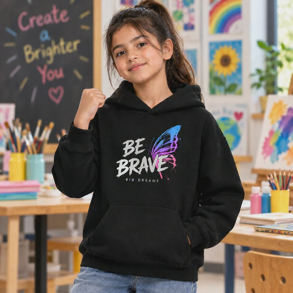Product video - Be Brave hoodie