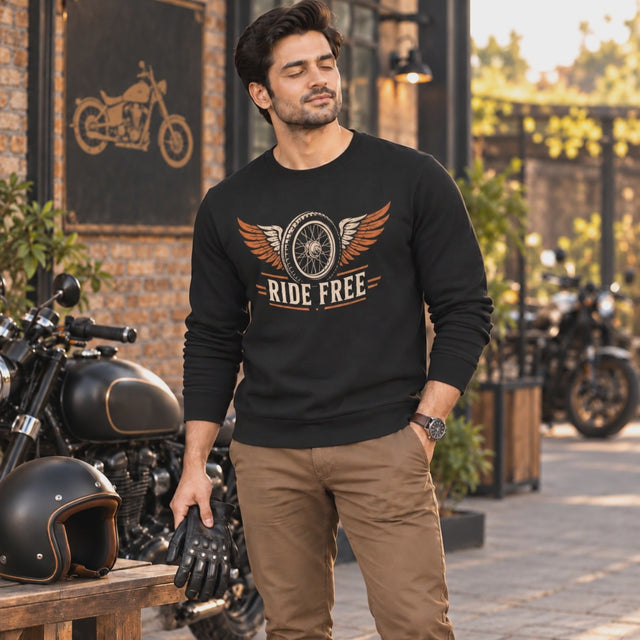 Bestypop Men Round Neck sweatshirt T-shirt – Customize