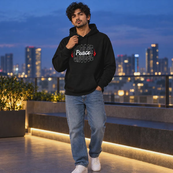 Product video - Choose Peace hoodie