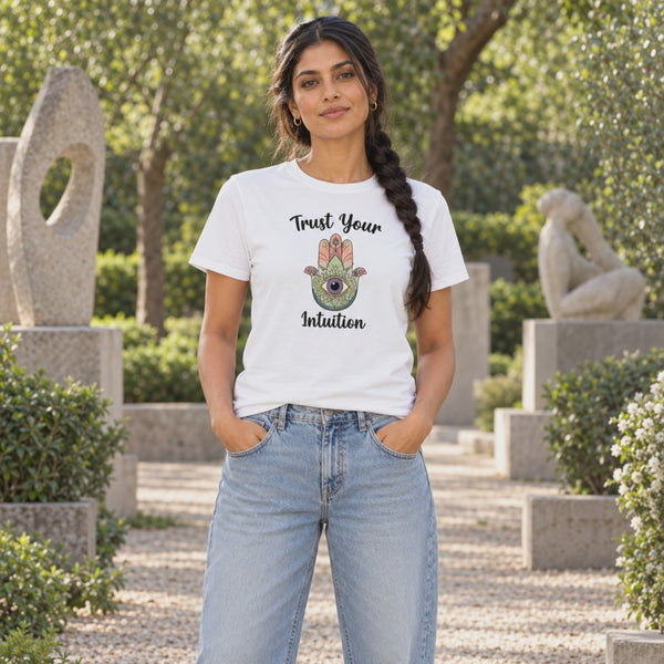 Bestypop Women's Crew Neck t-shirt - Lady Boss (170 GSM single jersey) - 3-second front print video