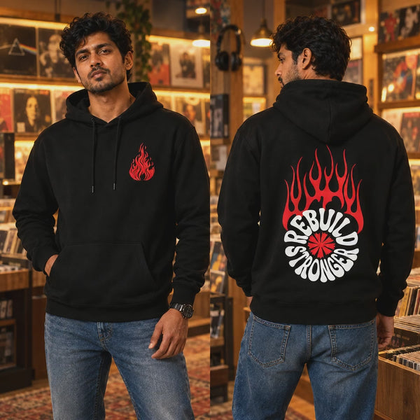 Product video - Rebuild Stronger hoodie