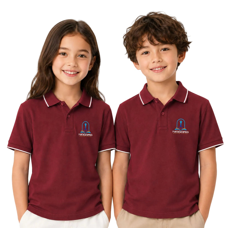 I Belong to Jesus Print Kid's Unisex Polo T-shirt - (250 GSM) Compact Cotton