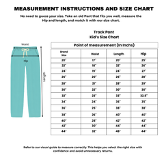 Demo Listing - Kid's Track Pant - 220 GSM Jackbro 100% Polyester  - Style Code: 1036