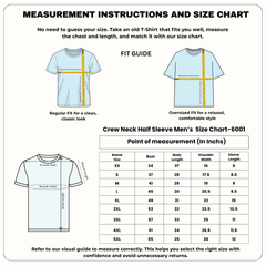 SACC St. Joseph Prayer Group Men crew neck – Luke 1:37 T-Shirt (170 GSM)